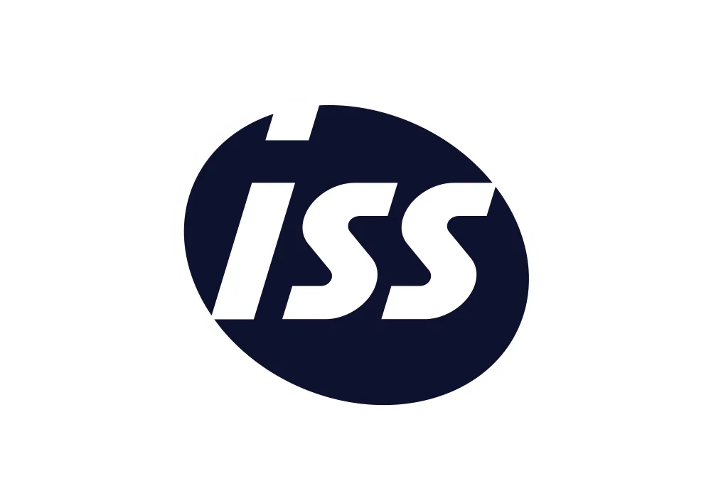 ISS logo de 10 største virksomheder i danmark