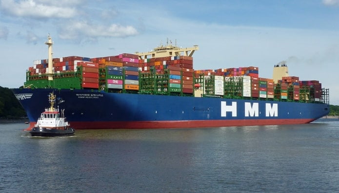 Verdens største containerskibe hmm algeciras