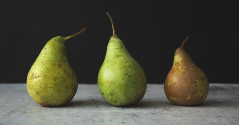 Frisk frugt leveret til din virksomhed - tre pærer
