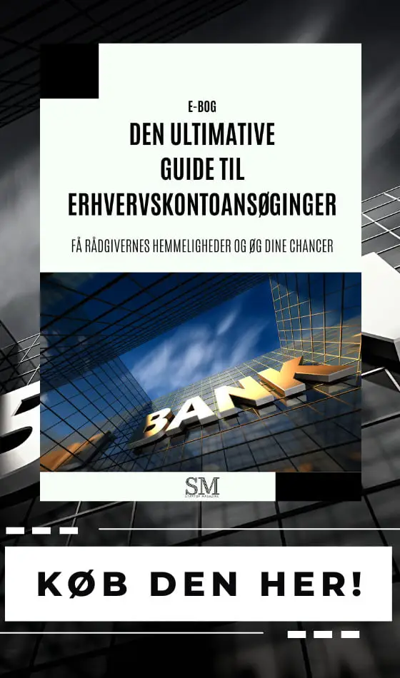 Den ultimative guide til erhvervskontoansøgninger - bannerreklame - startup magazine vertikal