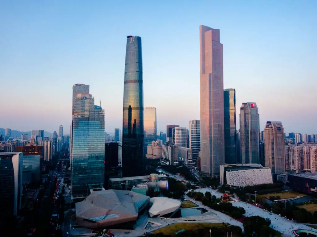 Guangzhou CTF Finance Centre verdens højeste bygning nr. 7