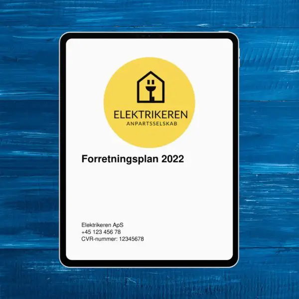 forretningsplanseksempel for elektriker - forretningsplan for elektriker startup consulting