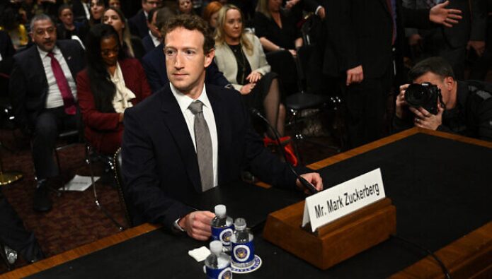 Mark Zuckerberg på Senatet