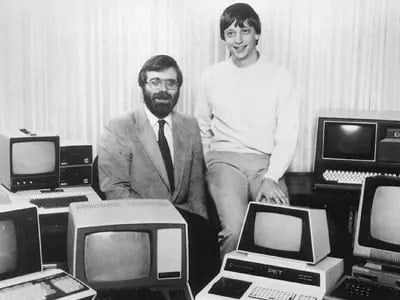Paul Allen og Bill Gates