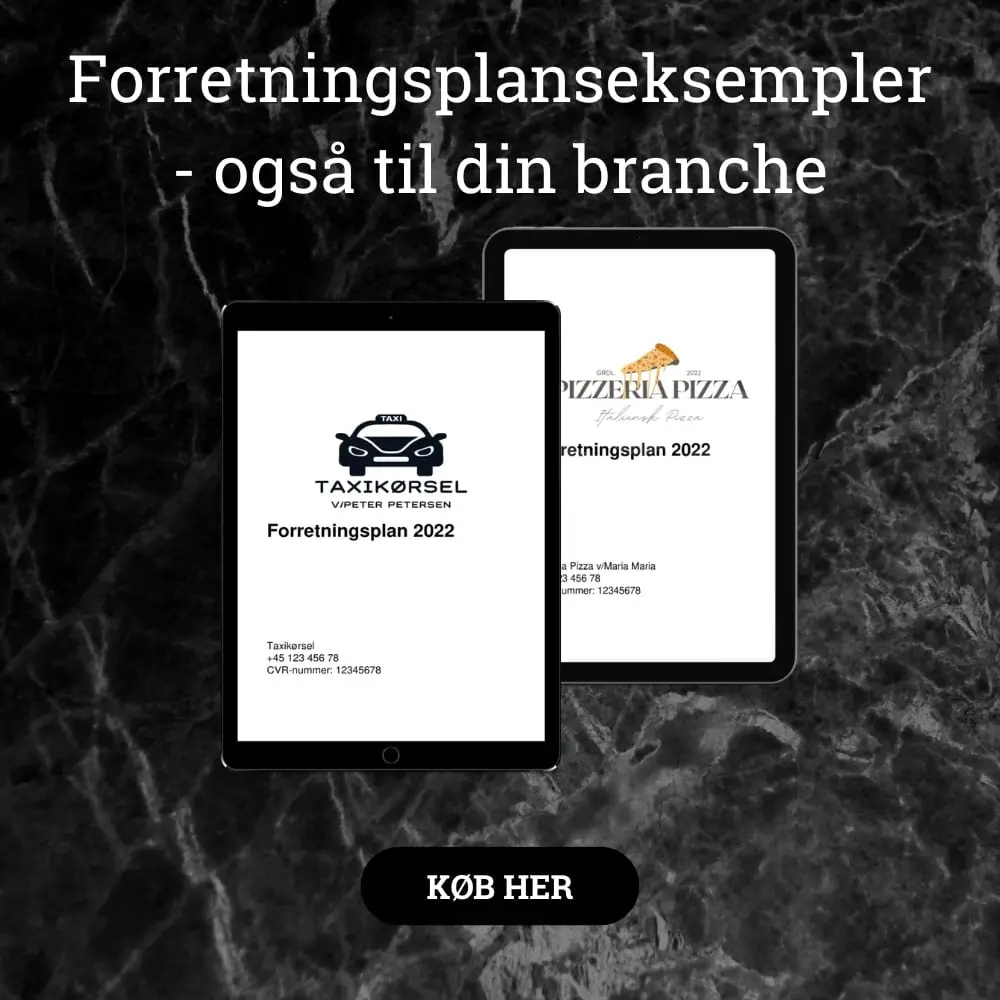 forretnigsplanseksempler - forretningsplan eksempel