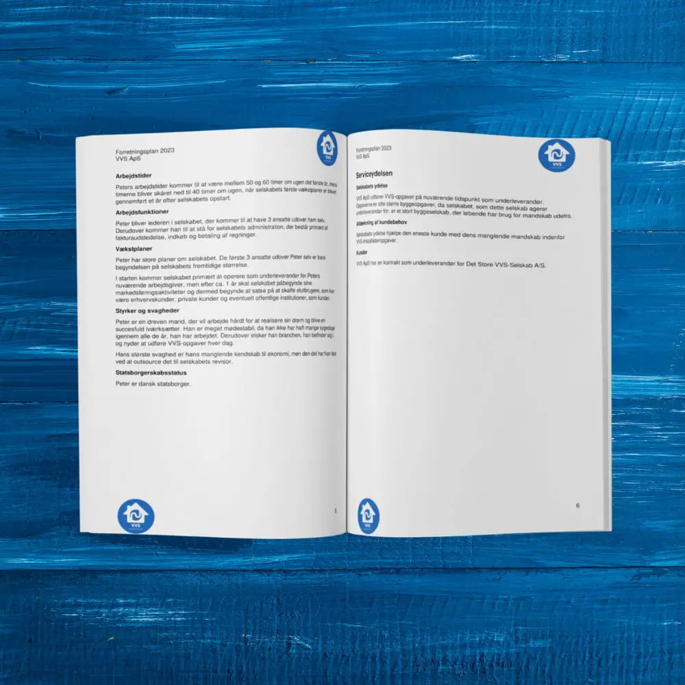forretningsplanseksempel for vvs og blikkenslager - forretningsplan for vvs og blikkenslager startup consulting og startup magazine 2