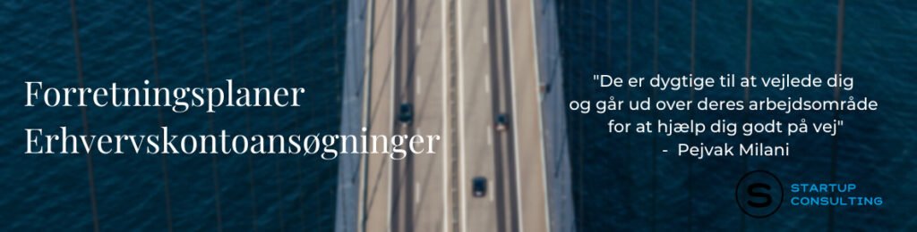 Erhvervskontoansøgninger Forretningsplaner startup consulting startup magazine