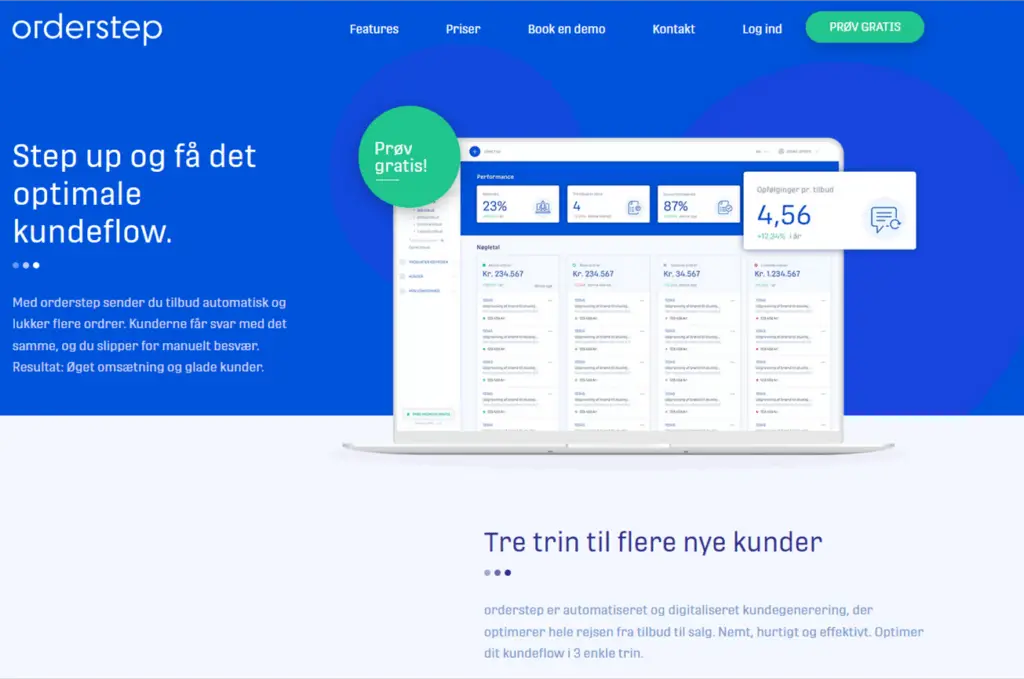 orderstep forside