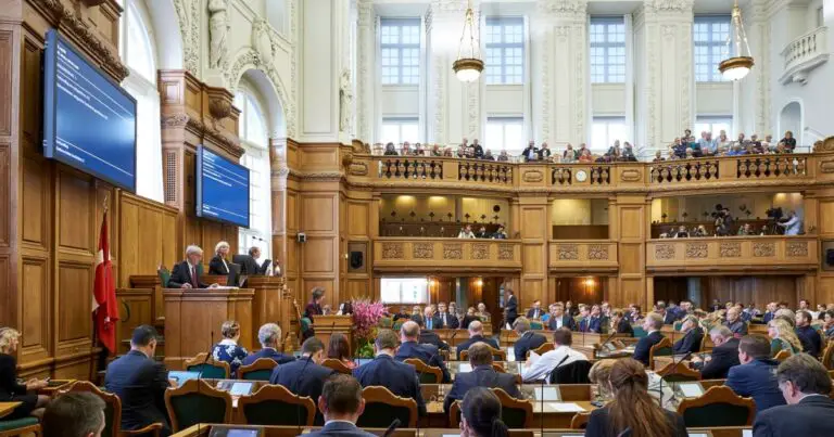 Folketinget Ret til basal erhvervskonto forkastet