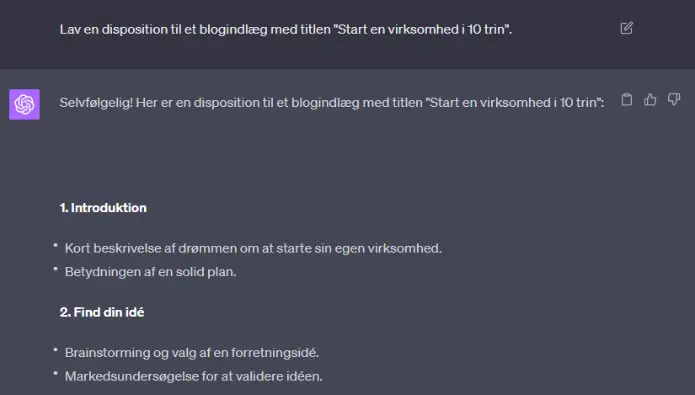 Skriv et blogindlæg med ChatGPT pro tips