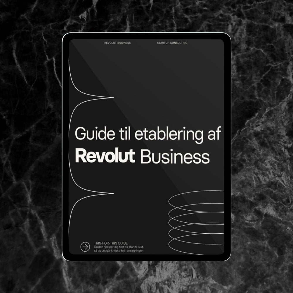 guide til etablering af Revolut Business - produktbillede startup magazine