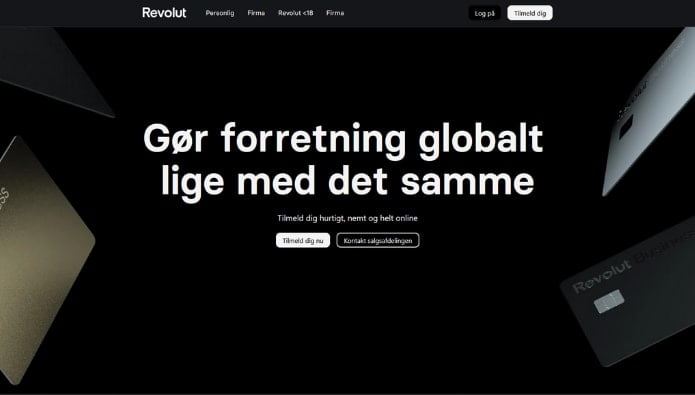 revolut business forside